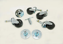 Load image into Gallery viewer, (4 PACK) PENN ELCOM 5295+5299 2&quot; Plug-In Casters w/Sockets for Amps &amp; Cases