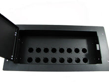 Load image into Gallery viewer, PROCRAFT FMWB-6-16X-BK 6&quot; flush mount wall box  Punched for 16 &quot;D&quot; series