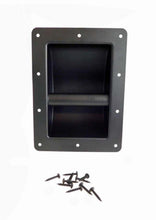 Load image into Gallery viewer, PENN ELCOM H1105 Large Blk Steel Speaker Cabinet/Case Handle w/ Screws