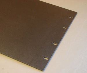 PROCRAFT RP-6P 6U 1/8" Aluminum Rack Panel w/ Black Powder Coat (6 space)