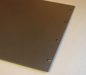 PROCRAFT RP-8P 8U 1/8" Aluminum Rack Panel w/ Black Powder Coat (8 space)