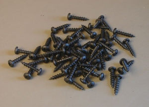 Set of 50 Procraft  #10 x 1" Panhead Screws- Black Oxide     PHPB-10X1-BK