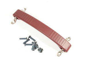 PENN ELCOM 0394RED Red Rubber "Dog Bone Style" Strap Handle w/screws