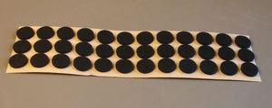 36 Adhesive Backed Felt Bumpers- 3/4"" Dia. x 1/8" H