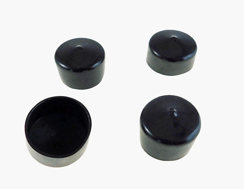 4 Pack Vinyl Caps-Fits 1-1/2