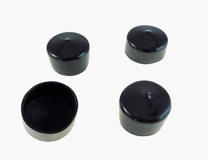 4 Pack Vinyl Caps-Fits 1-1/2" to 1-9/16"- 3/4" Tall         VC-1.5-75-B