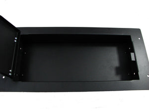 PROCRAFT FMWB-6-XX-BK 6" flush mount wall box with door - blank panel