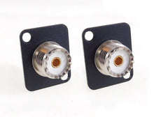 Load image into Gallery viewer, PROCRAFT D-SO239 Panel Mount D type SO239 UHF Female Solder Type Jack (2 PACK)