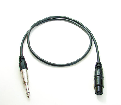 PROCRAFT EM-FQM-3 Pro Grade 3FT Adapter Cable XLRF to 1/4