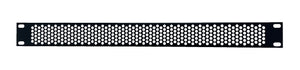PROCRAFT VRP-1 1U Vented / Perforated Steel Rack Panel w/ Flanges  (1 space)
