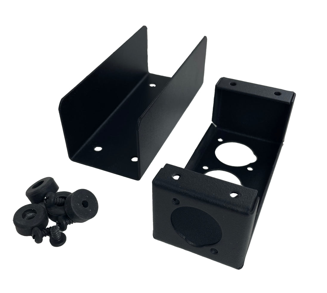 Procraft Rackmount Box PROCRAFT PB1-1X2X-BK Steel Project Box 4-1/2