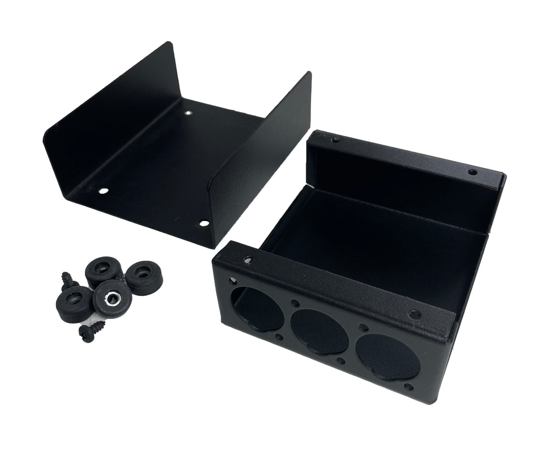 Procraft Rackmount Box PROCRAFT PB2-3X-BK Steel Project Box 4 1/2