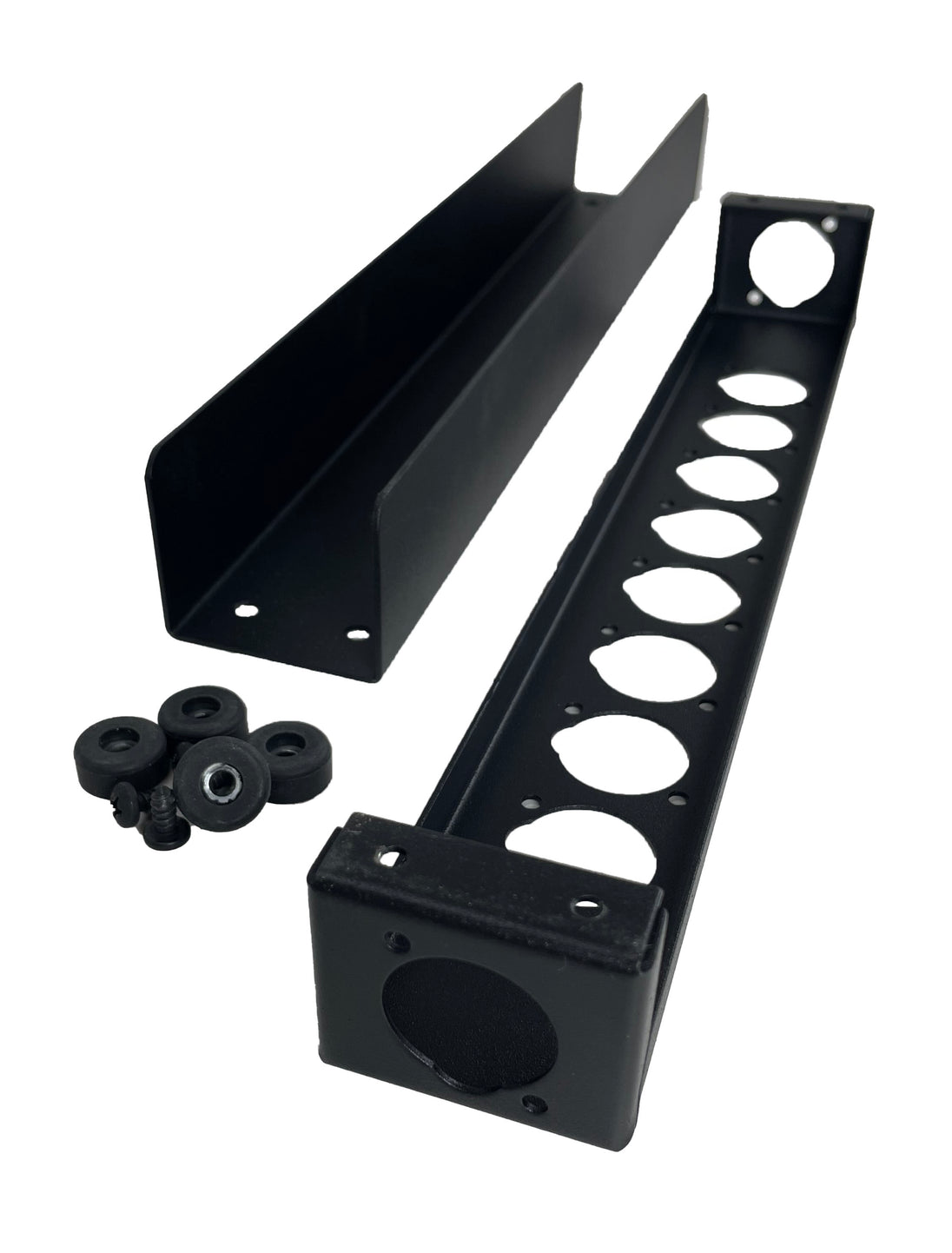 Procraft Rackmount Box PROCRAFT PB1H-8X1X1X-BK Steel Project Box 12-5/8