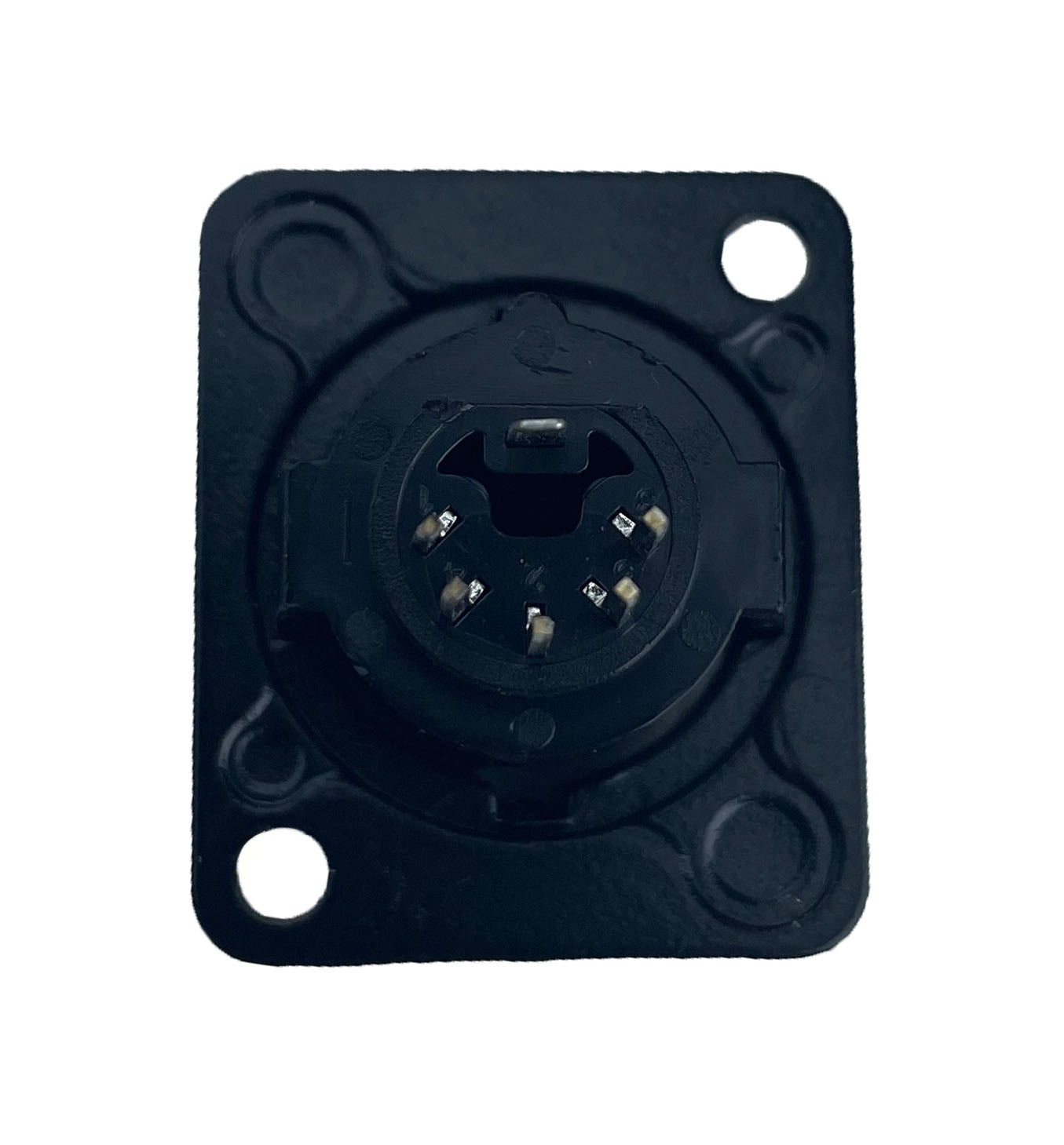 2 PACK) PROCRAFT D-PLATE 5-PIN MIDI / DIN panel mount connector #D-DI