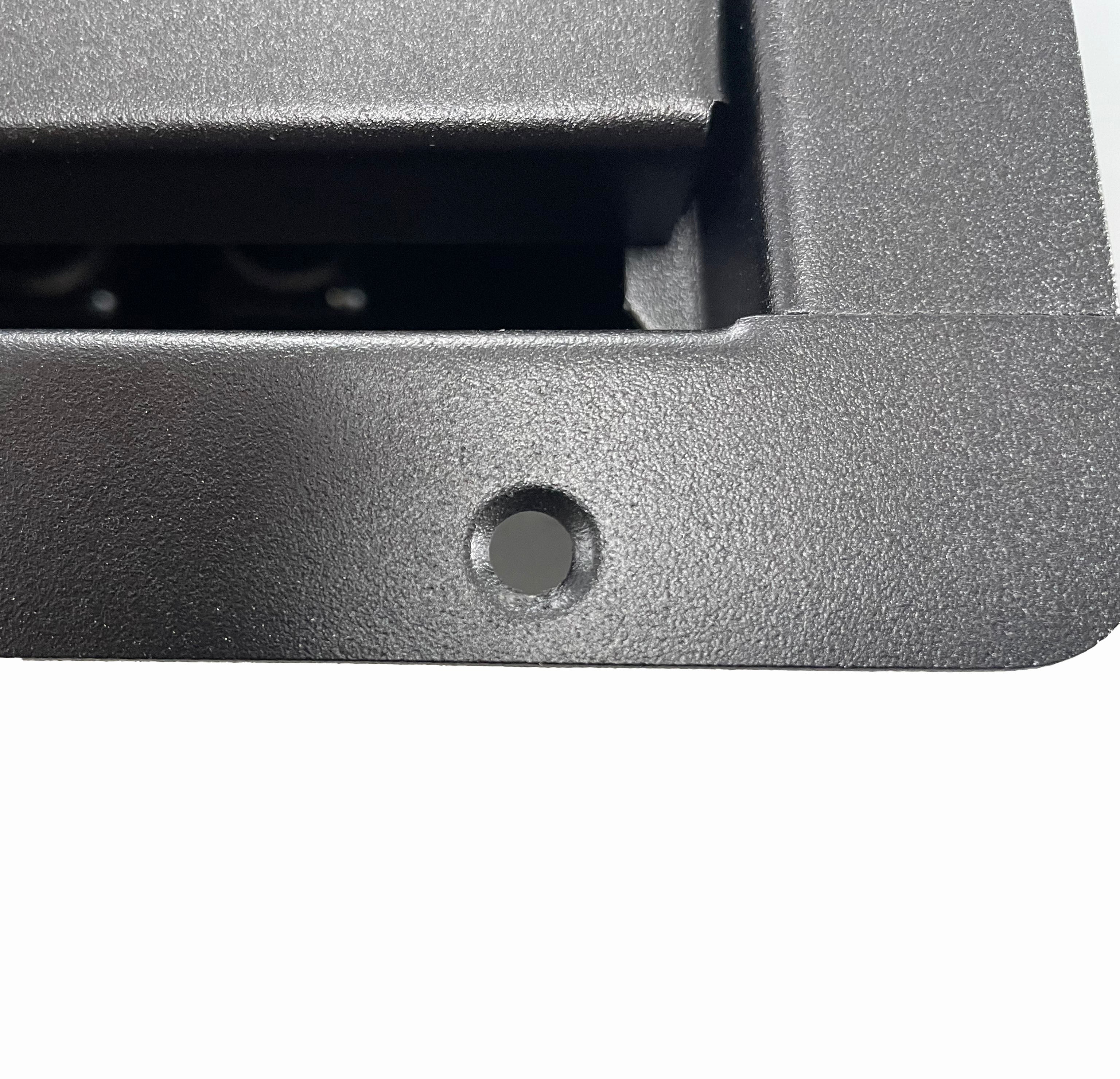 PROCRAFT FPML-1DUP2X-BK Recessed Stage Pocket / Floor Box 1AC + 2CH (a