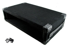 Load image into Gallery viewer, PROCRAFT 2U 9&quot; Deep Rack Case in Black Carpet Wrap - Side Handle w/ Rack Screws