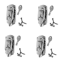 Load image into Gallery viewer, (4 PACK) PENN ELCOM L1094N Locking Briefcase/Draw Latch Nickle Finish w/ Screws