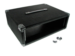 PROCRAFT 3U 16" Deep Rack Case in Black Carpet Wrap - Top Handle w/ Rack Screws