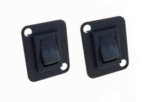 Load image into Gallery viewer, 2 Pack Procraft D-Plate With JEC DPDT 10 Amp Rocker Swtch    D-6S-606Q