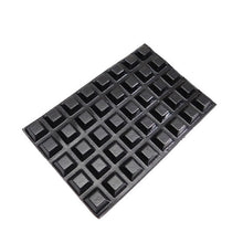 Load image into Gallery viewer, (40 PACK) 1/2&quot; Square Adhesive Back Feet sku# RB-.5-AB