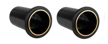 Load image into Gallery viewer, 2 Port Tubes with Gold Trim 2-3/4&quot; ID  for Sub Woofer PA Speaker Cabinet Vent