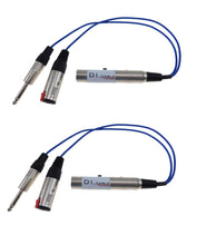 Load image into Gallery viewer, 2 Pack Sunrise Direct Interface Cable- Instrument to Balanced and Parallel Out