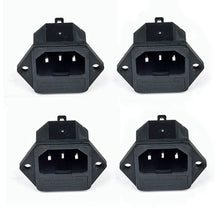 Load image into Gallery viewer, 4 Pack AC Power IEC Standard C-14  Inlet Connector W/Fuse Holder    SP-862