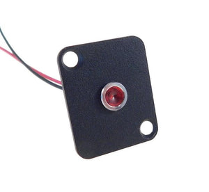 Procraft D-Plate With 6mm 115v LED Indicator Lamp Red    D-6ZSD.X-115-R