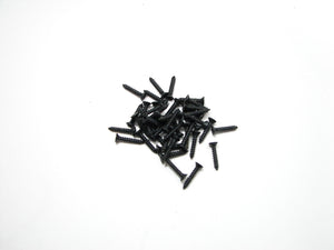 Set of 50 #6 x 3/4" Flathead Screws- Black Oxide     FHSM-675-BK