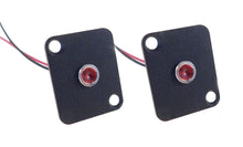 Load image into Gallery viewer, 2 Pack Procraft D-Plate With 6mm 115v LED Indicator Lamp Red   D-6ZSD.X-115-R