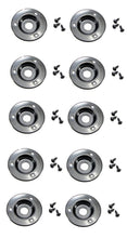 Load image into Gallery viewer, (10 PACK) PENN ELCOM 1561BK BLK Steel Recessed Cup for 1) 1/4&quot; Jack w/screws