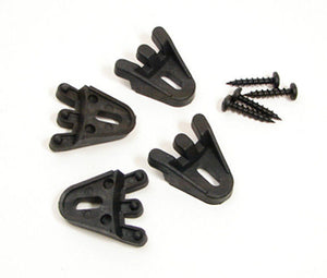 4 Pack Plastic Grill Clamps with Screws for Speaker - Subwoofer      GCP