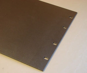 PROCRAFT RP-7P 7U 1/8" Aluminum Rack Panel w/ Black Powder Coat (7 space)