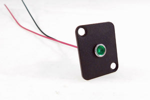 Procraft D-Plate With 6mm 115v LED Indicator Lamp Green    D-6ZSD.X-115-G