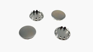 (4 PACK) 1-1/8" Nickel Plated Metal Hole Plugs for .031"-.125" metal SP-1.125-NK