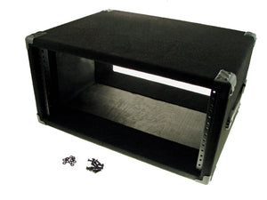 PROCRAFT 5U 16" Deep Rack Case in Black Carpet Wrap - Side Handle w/ Rack Screws
