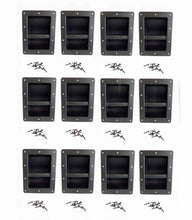 Load image into Gallery viewer, (12 PACK) PENN ELCOM H1105 Large Blk Steel Speaker Cabinet/Case Handle w/ Screws
