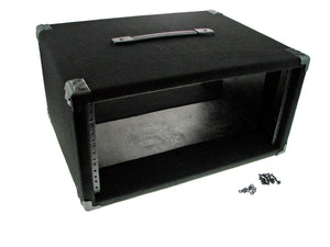 PROCRAFT 5U 16" Deep Rack Case in Black Carpet Wrap - Top Handle w/ Rack Screws