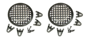 2 Pack Procraft 5" Speaker Grill With Mounting Hardware for 5"  Woofers