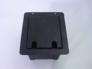 PROCRAFT FPMU-1DEC4X-BK  Recessed Stage Pocket / Floor Box 1 Decora + 4 D punch