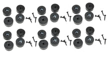 Load image into Gallery viewer, (24 PACK) PENN ELCOM 3/4&quot; x 1-1/2&quot; Rubber Feet for Amp/ Case/ Speaker - F1686/20
