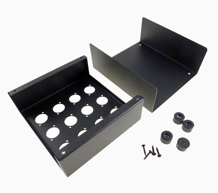Procraft Rackmount Box PROCRAFT PB10-12X-BK Steel Project Box 7-5/8