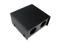 Load image into Gallery viewer, PROCRAFT PB5-2G2G-BK Steel Project Box 4 1/2&quot; x 4-3/4&quot; x 2-3/8&quot; w/ 4 &quot;G&quot; punches