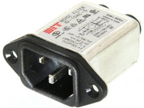 One Noise Filter, AC Line 10A, 250VAC, IEC Input            31918 FL