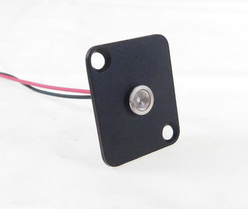 Procraft D-Plate With 6mm 115v LED Indicator Lamp Clear    D-6ZSD.X-115-C