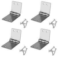 Load image into Gallery viewer, 4 Pack Penn Elcom 1535 Small Butt Hinge with Screws - Zinc Finish