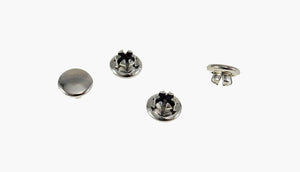 (4 PACK) 3/16" Nickel Plated Metal Hole Plugs for .016"-.062" metal SP-187-NK