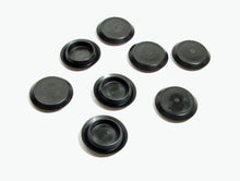Load image into Gallery viewer, 8 pack Genuine New CAPLUGS Brand Flexible 7/8&quot; Black Plastic Hole Plugs BPF-7/8