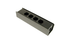 Load image into Gallery viewer, PROCRAFT PB1A-1X1X4X-BK Steel Project Box 8&quot; x 1-7/8&quot; x 1 5/8&quot; w/ 6 &quot;D&quot; punches
