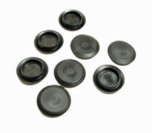 Load image into Gallery viewer, 8 Pack Genuine NEW Niagara Brand Flexible 1&quot; Black Plastic Hole Plugs     SI 413
